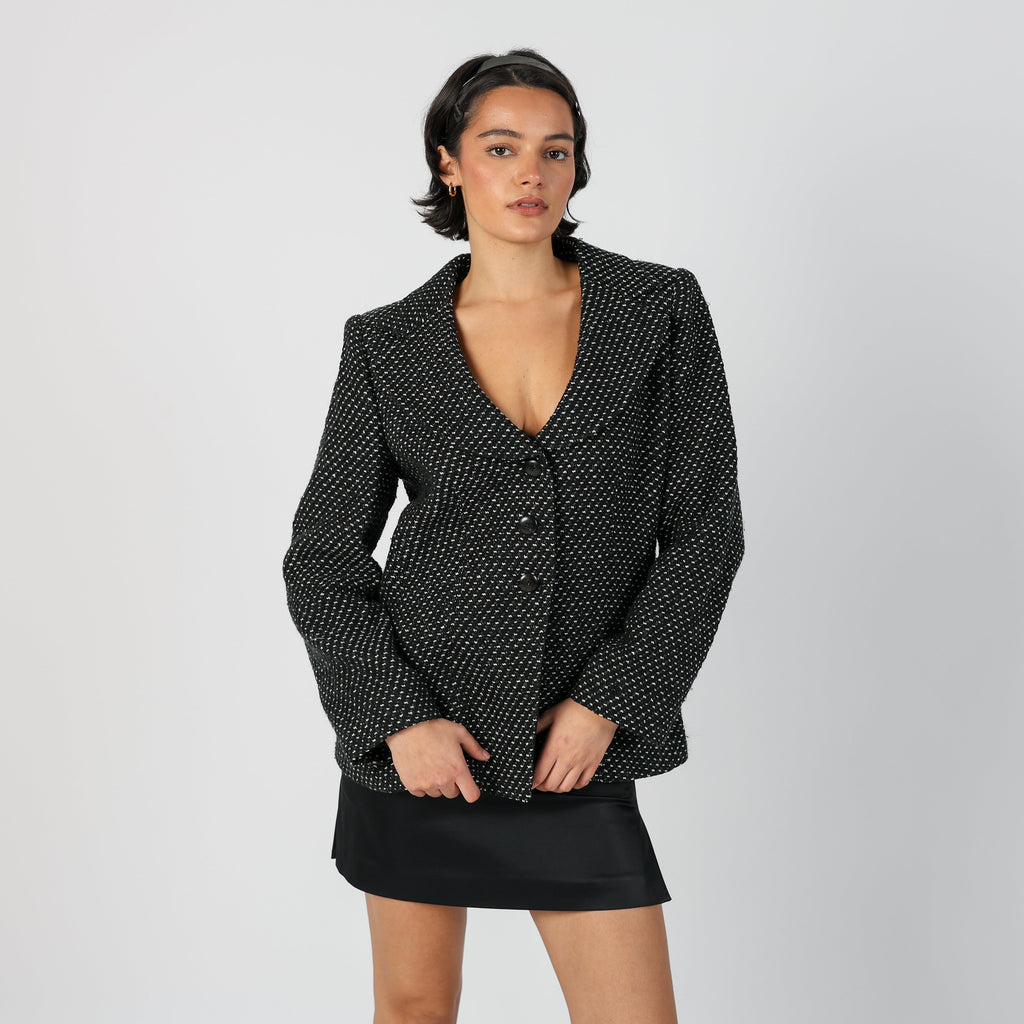 Black Y2K Armani Blazer (M)