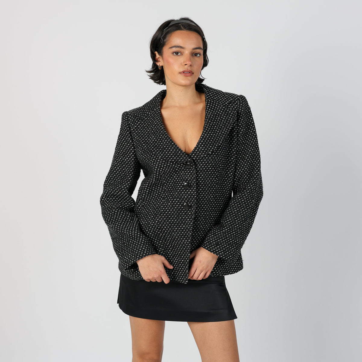 Black Y2K Armani Blazer (M)