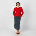 Blue 90s Onyx Denim Midi Skirt (XS)