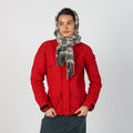 Red Y2K Puffer Jacket (M)