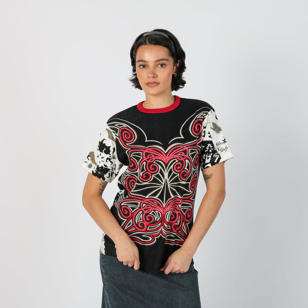 Black Y2K T-shirt (M)