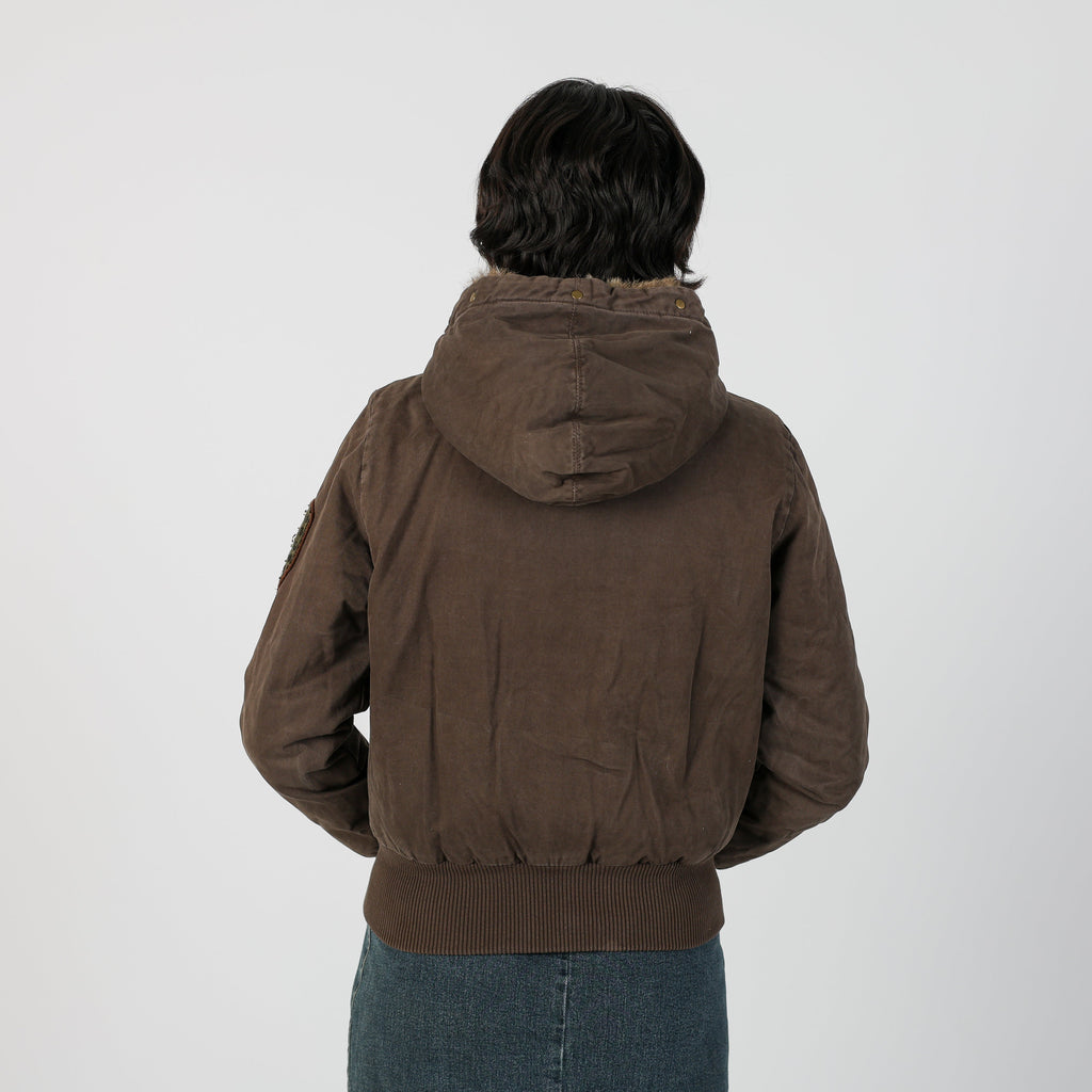 Brown Y2K Casual Jacket (S)