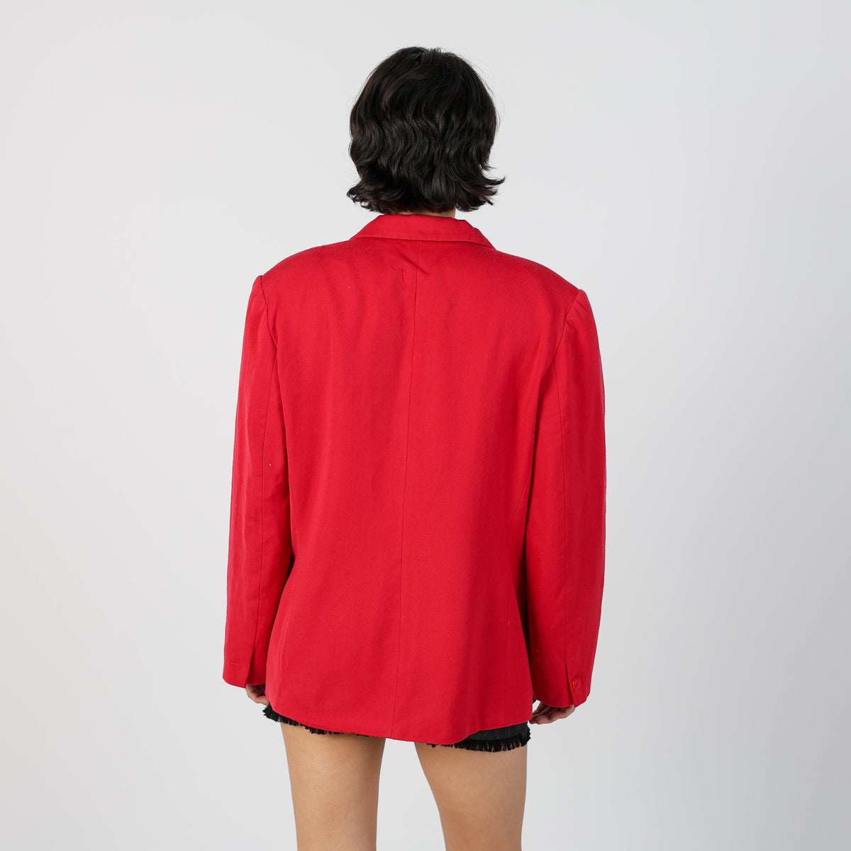 Red Y2K Marella Blazer Oversized (L)