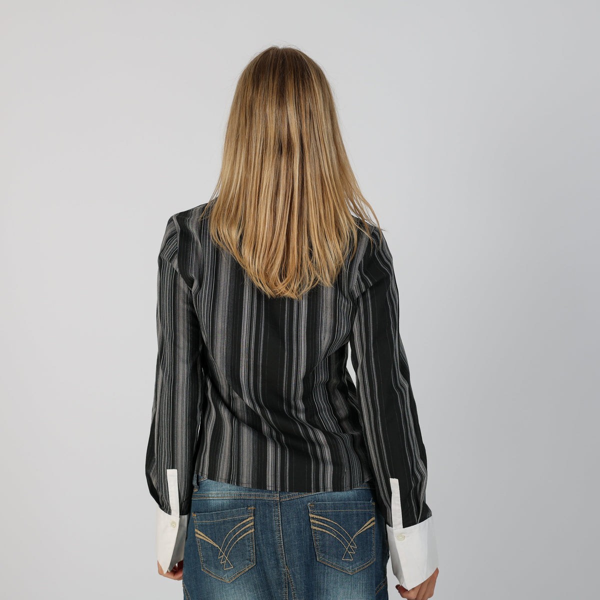 Charcoal Grey Y2K Mexx Shirt (10)