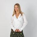 White Y2K Marella Blouse (S)