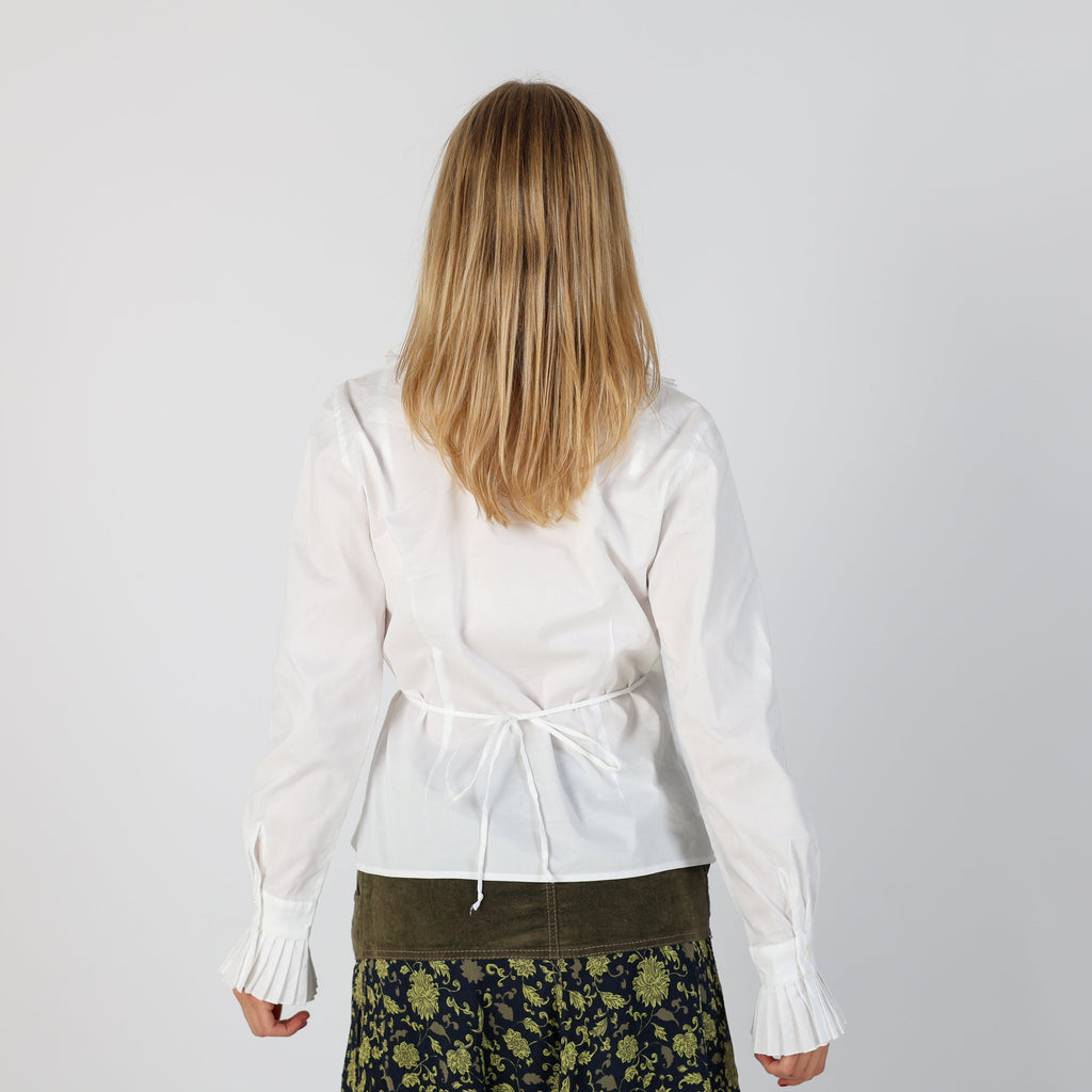 White Y2K Marella Blouse (S)