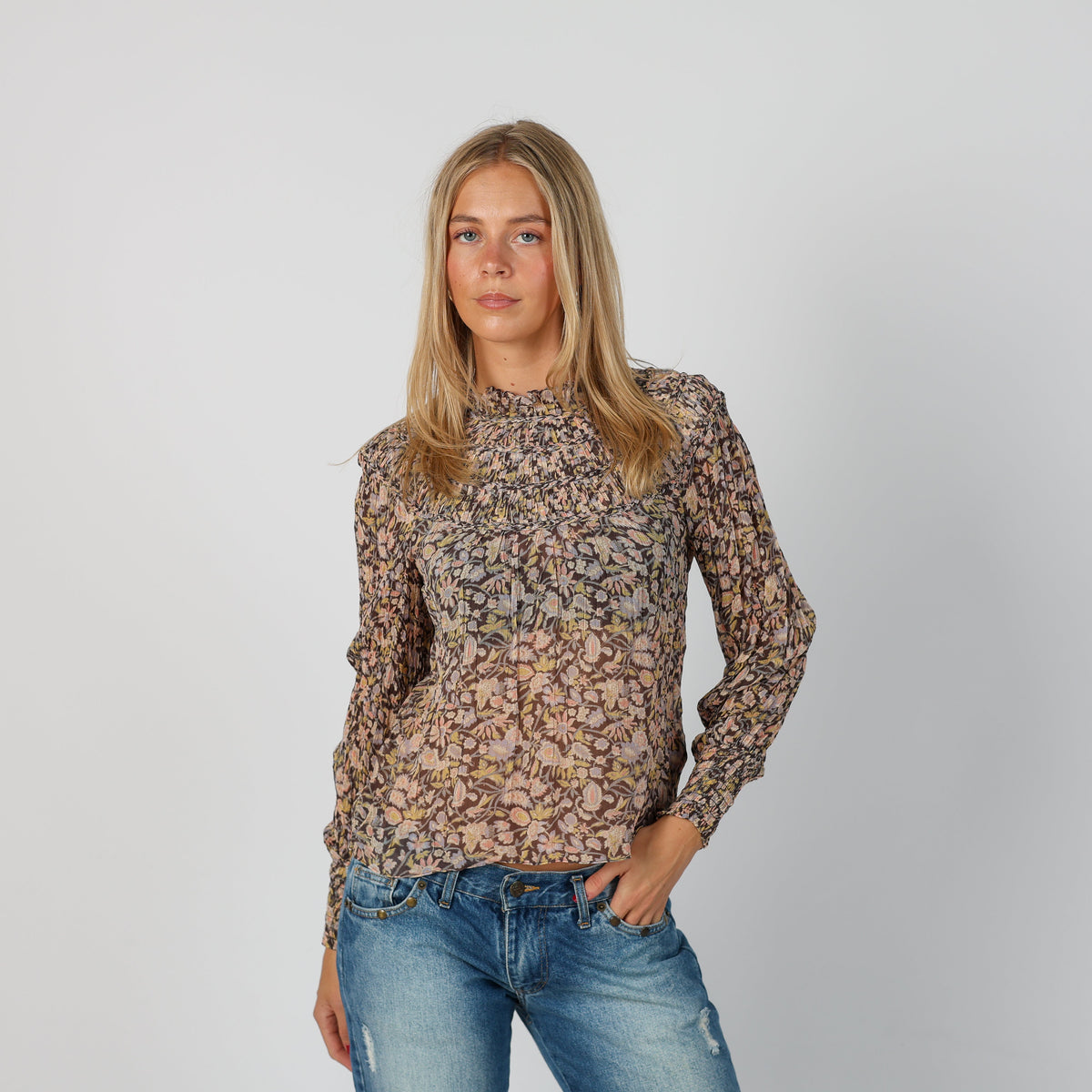 Beige Y2K Polo Sport Ralph Lauren Blouse (S)