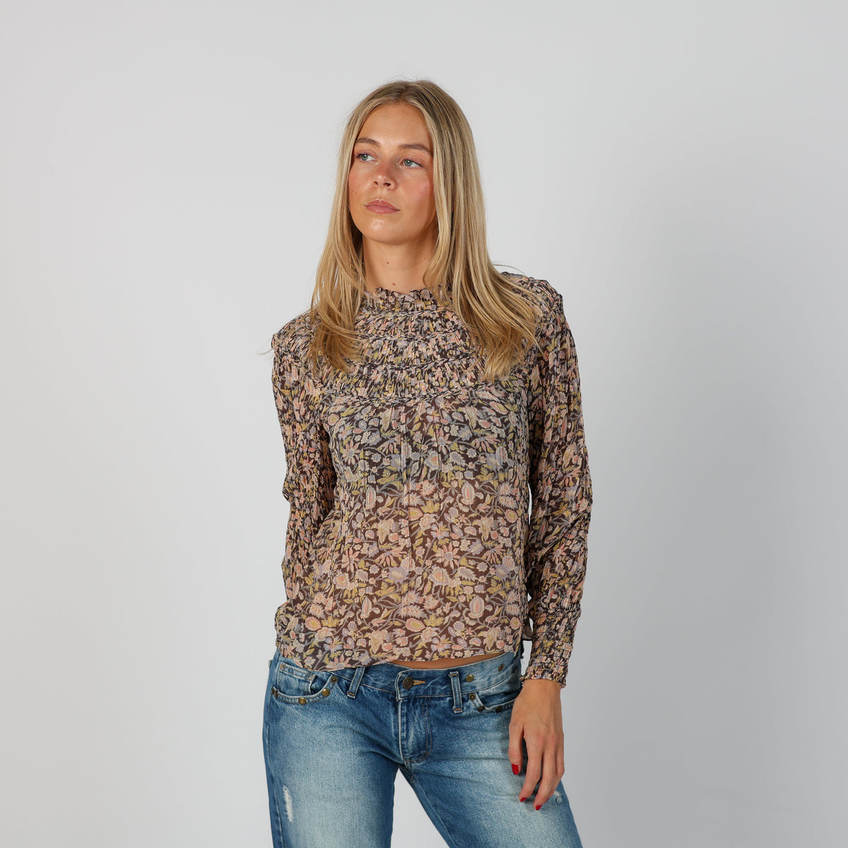 Beige Y2K Polo Sport Ralph Lauren Blouse (S)