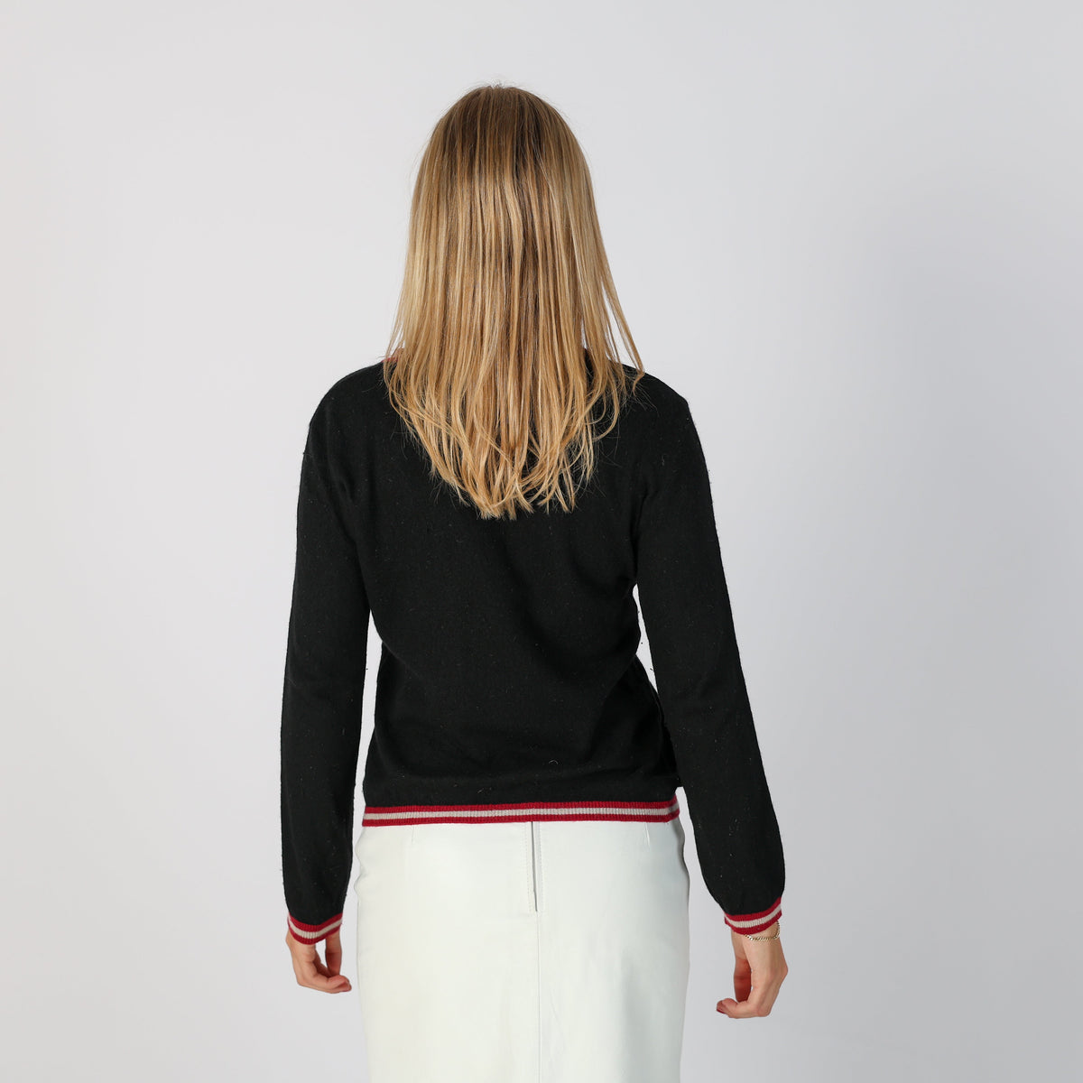 Black Y2K Moschino Cardigan (S)