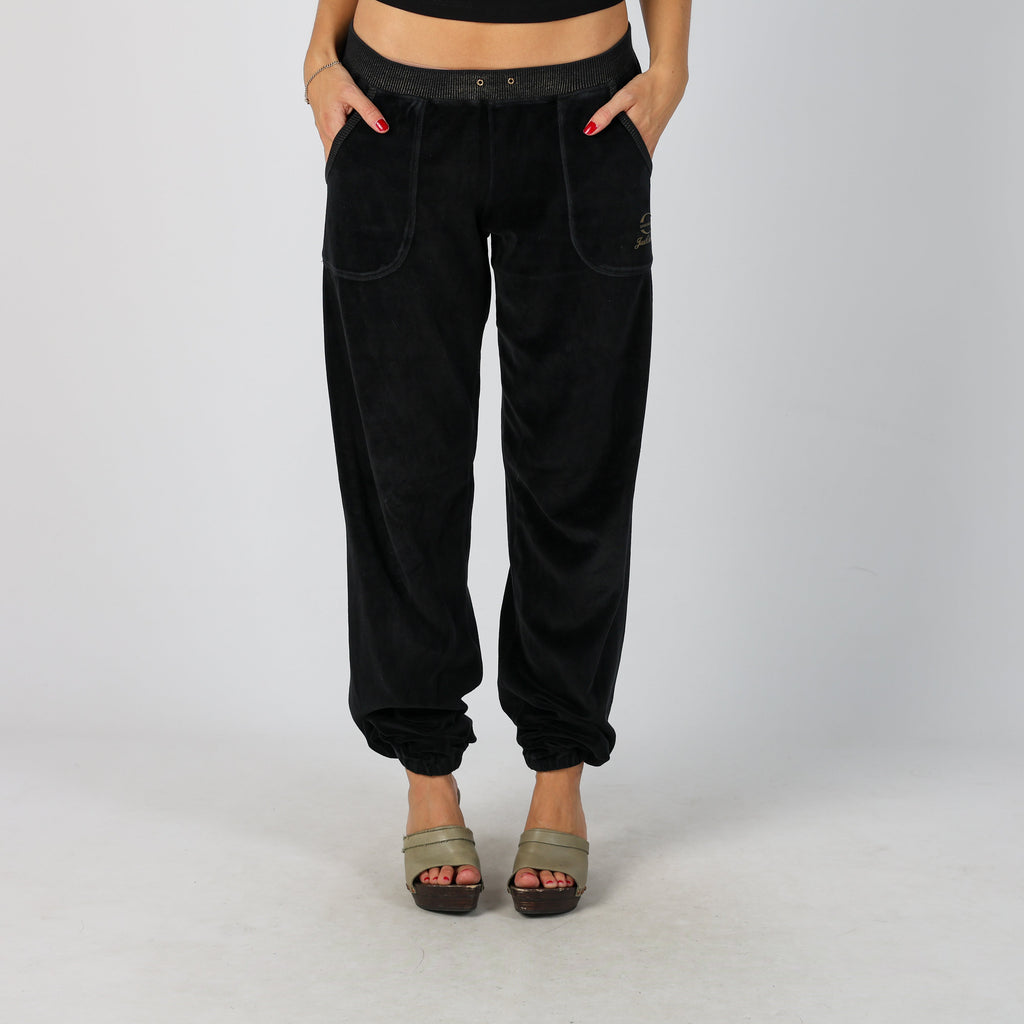 Black Y2K Just Cavalli Casual Trousers (S)