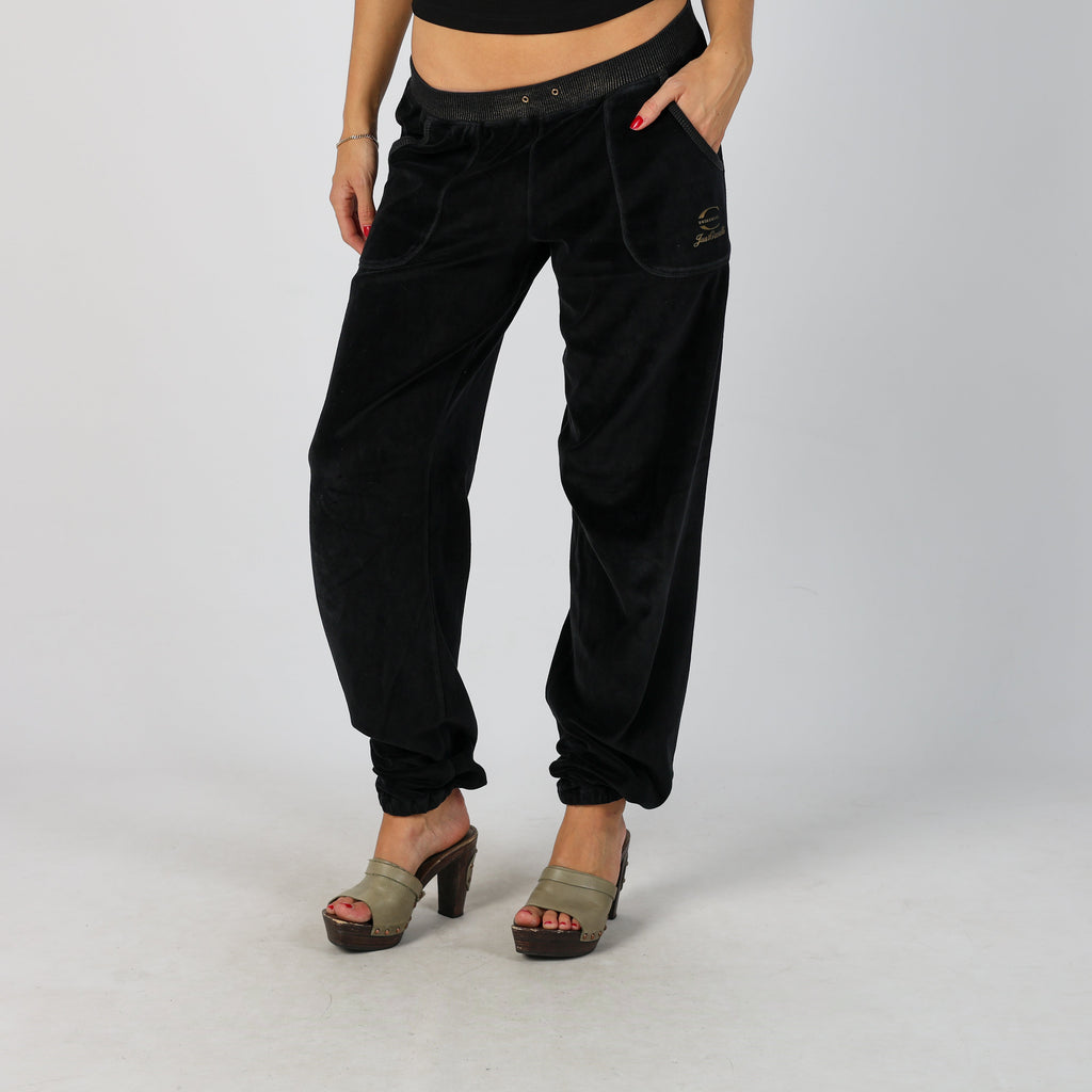 Black Y2K Just Cavalli Casual Trousers (S)