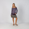 Brown Y2K United Colors of Benetton Cord Skirt (M)