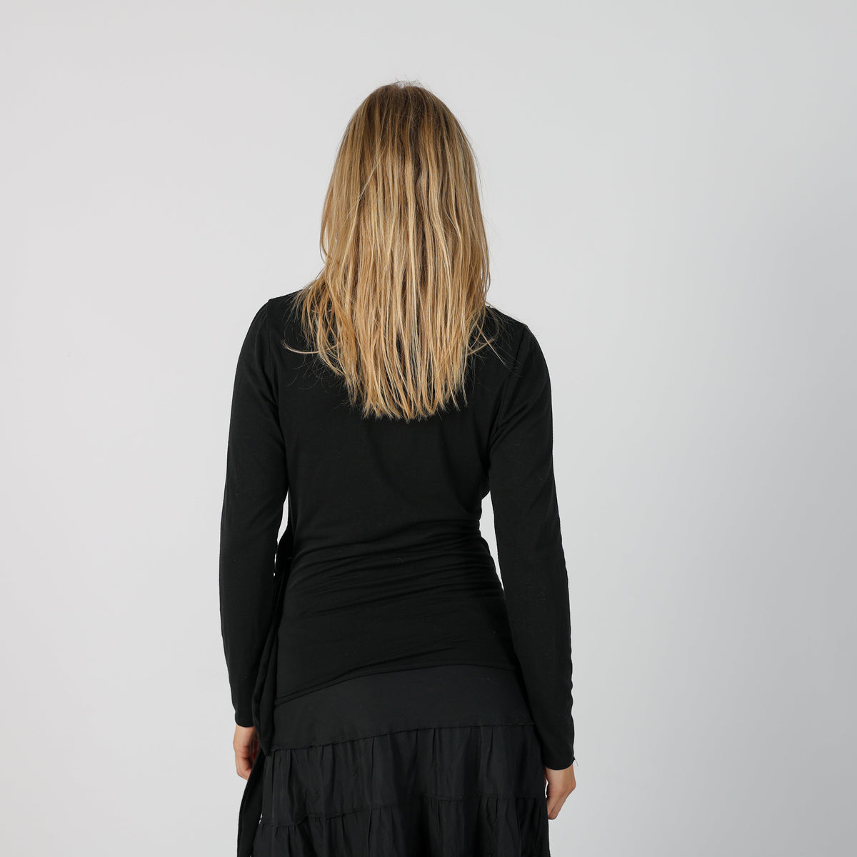Black Y2K Reds Blouse (M)
