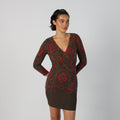 Brown Y2K Lauren Ralph Lauren Long Sleeve Top (S)
