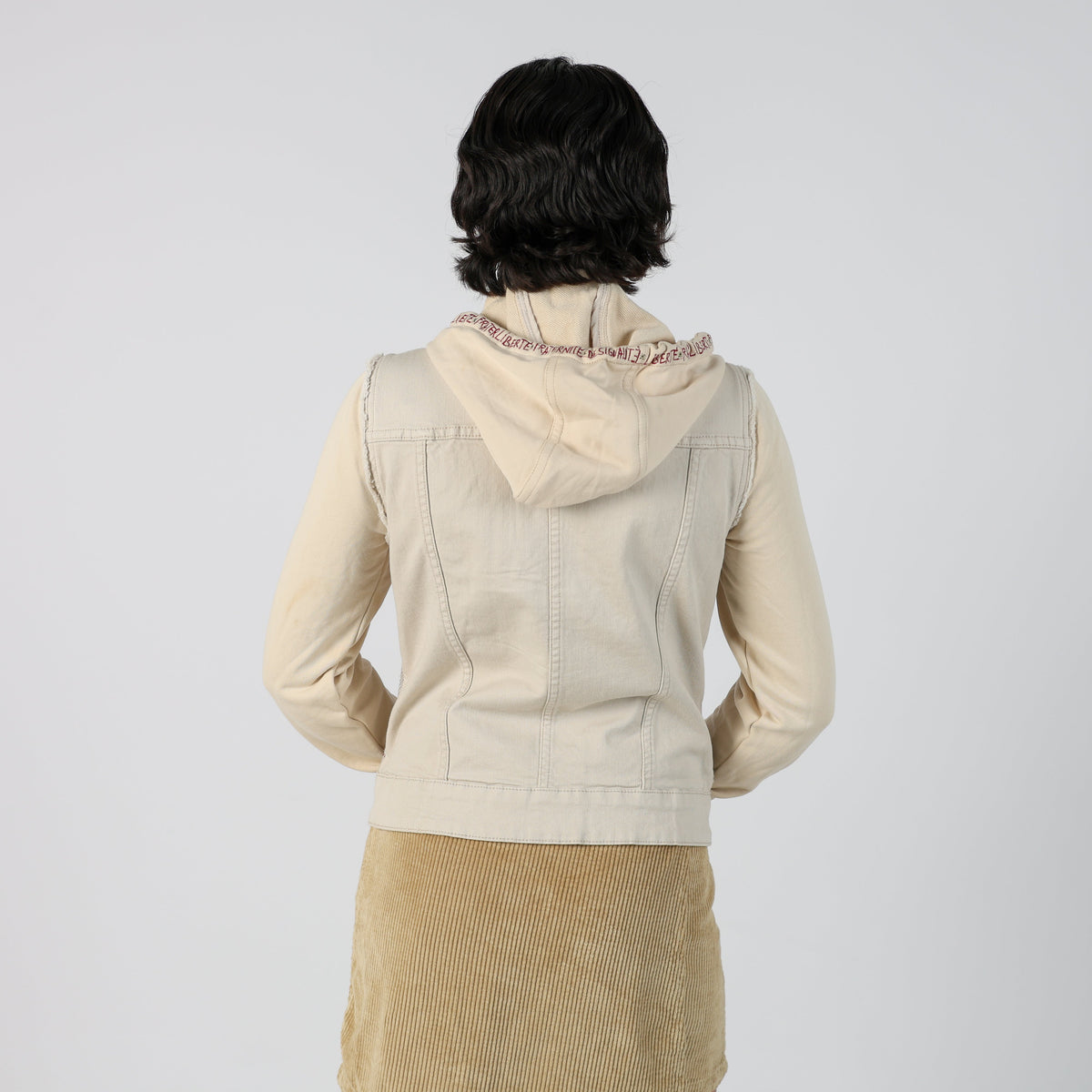 Beige Y2K Desigual Denim Jacket (S)