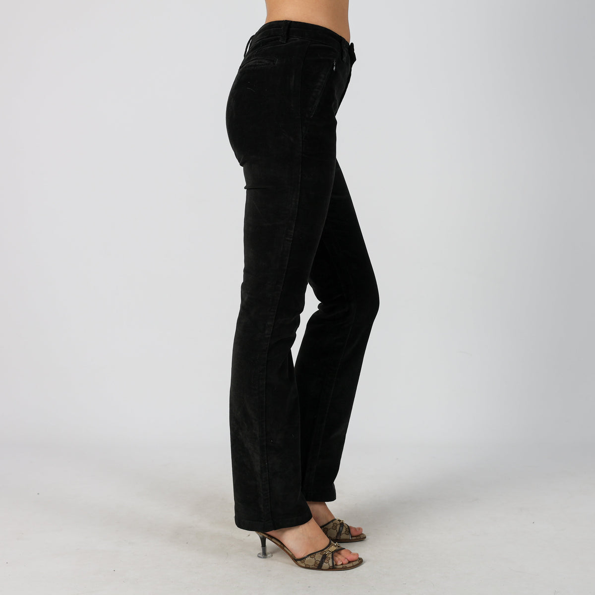 Black Y2K GAS Woven Trousers (S)