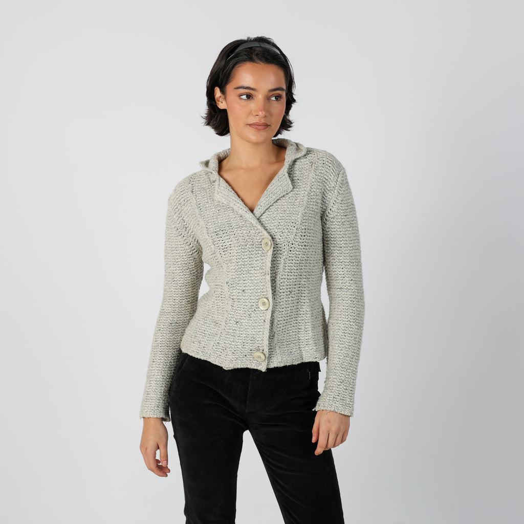 Light Grey Y2K Marella Cardigan (S)