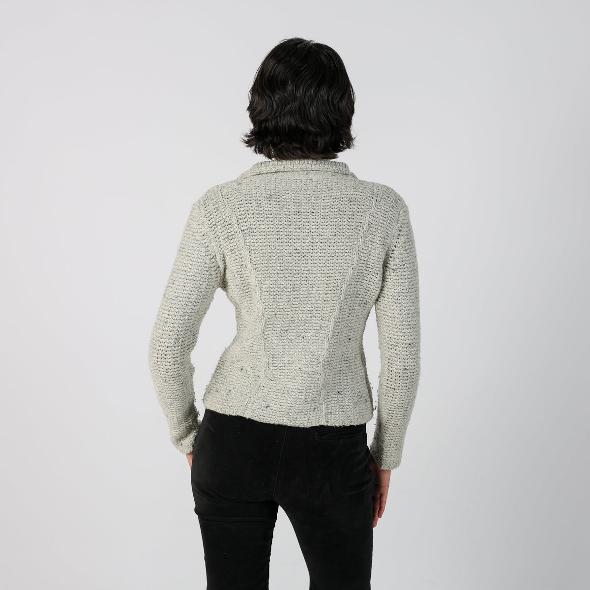 Light Grey Y2K Marella Cardigan (S)