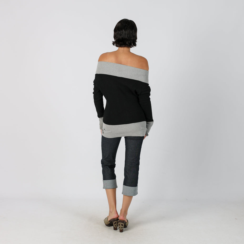Blue Y2K 3/4 Jeans (S)