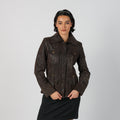 Brown Y2K Biaggini Suede Jacket (M)