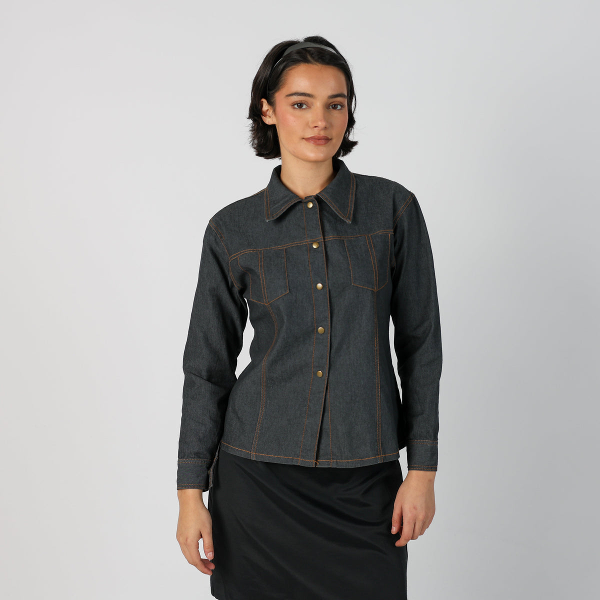 Blue Y2K Elisa Immagine Light jacket (M)