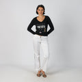 White Y2K Valentino Formal Trousers (M)