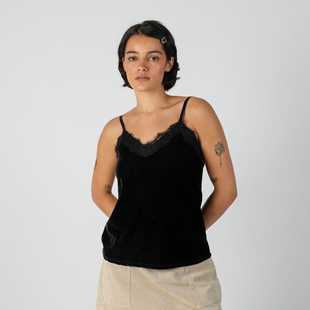 Black Y2K Cami (S)