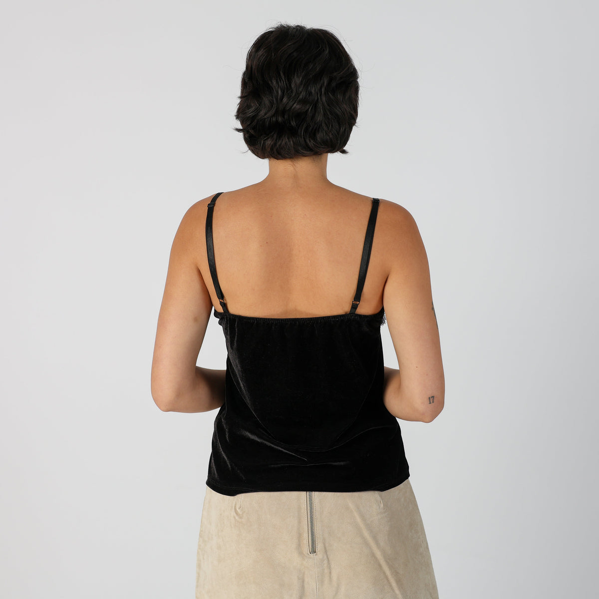Black Y2K Cami (S)