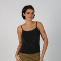 Black Y2K JJ's Girl Cami (S)
