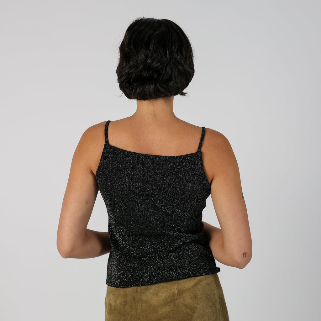 Black Y2K JJ's Girl Cami (S)