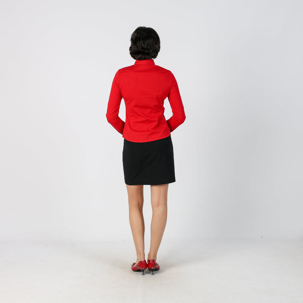 Black Y2K Lauren Ralph Lauren Woven Mini Skirt (S)