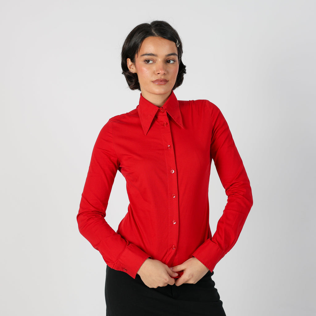 Red Y2K PHARD Shirt (S)