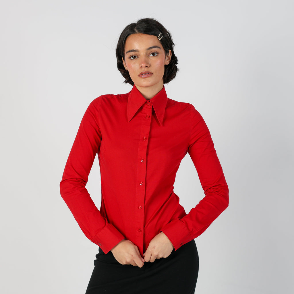 Red Y2K PHARD Shirt (S)