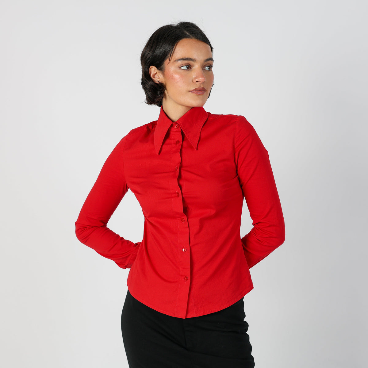 Red Y2K PHARD Shirt (S)