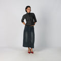 Blue Y2K Joyx Denim Maxi Skirt (S)