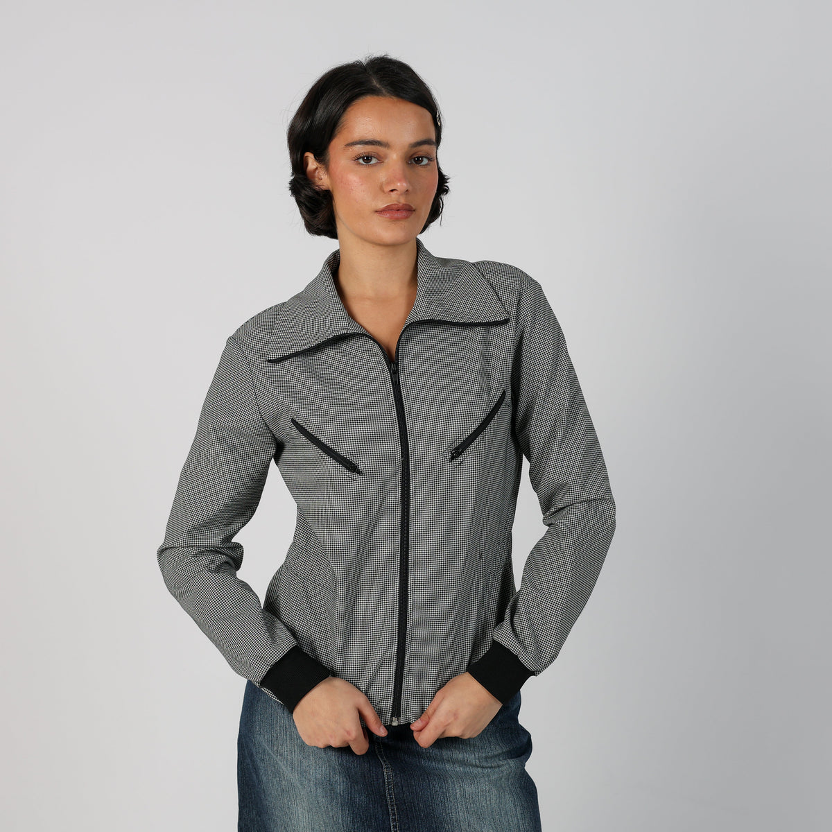 Black Y2K Light jacket (S)