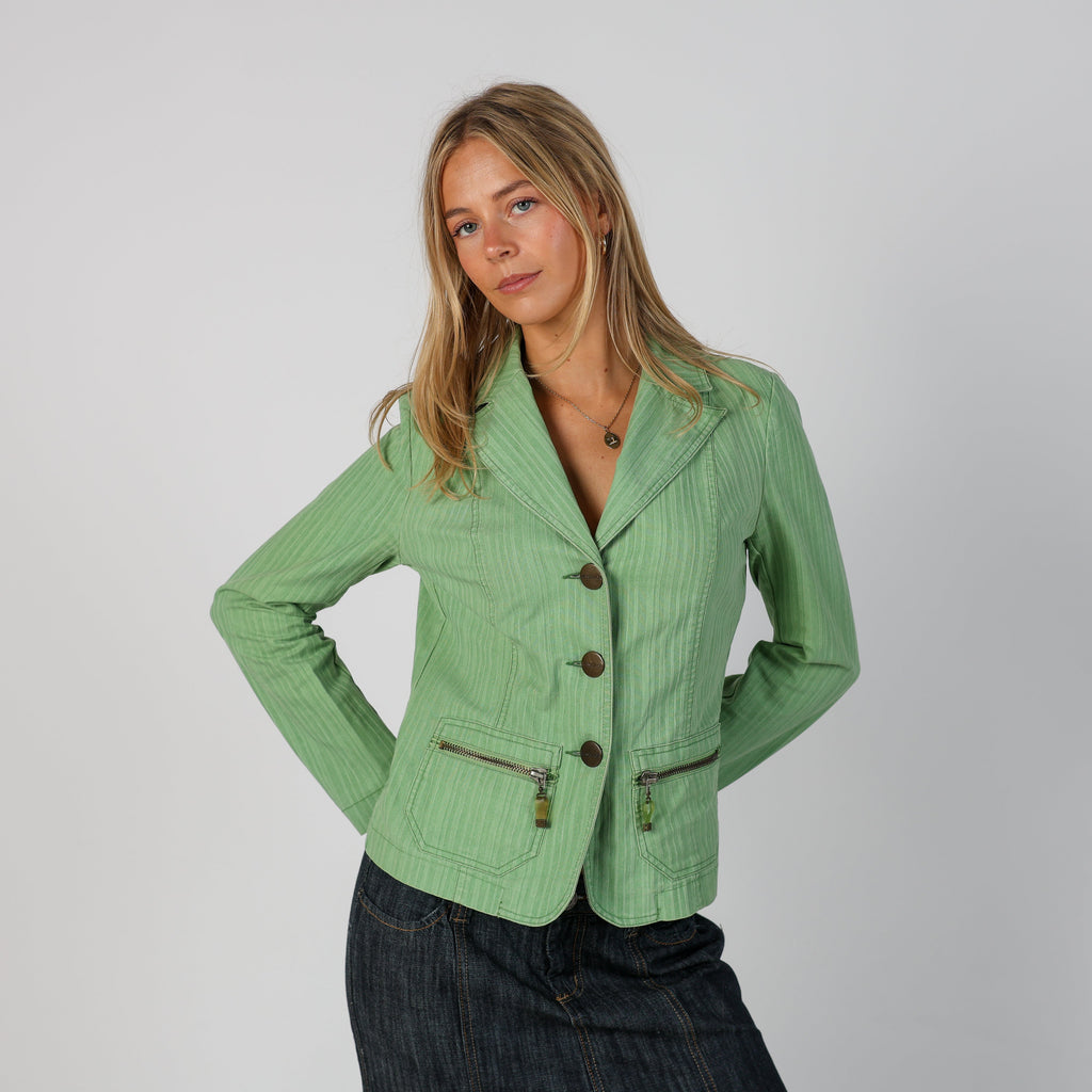 Light Green Y2K Blazer (S)