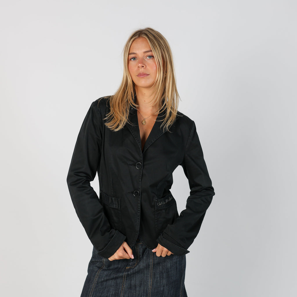 Black Y2K Calvin Klein Blazer (M)