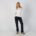 Black Y2K Made in Italy Casual Trousers (S)