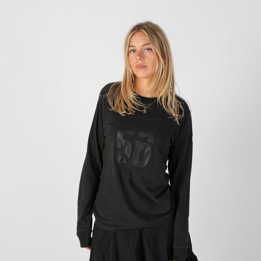 Black Y2K Datch Long Sleeve Top (M)