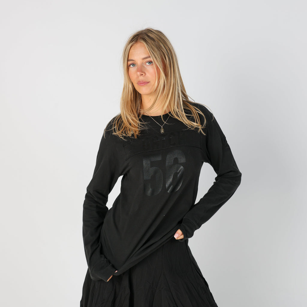 Black Y2K Datch Long Sleeve Top (M)