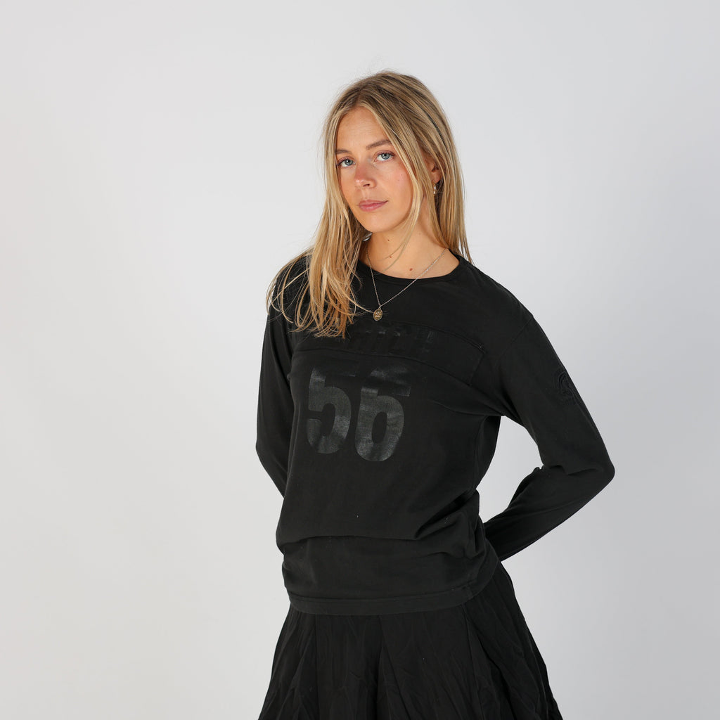 Black Y2K Datch Long Sleeve Top (M)