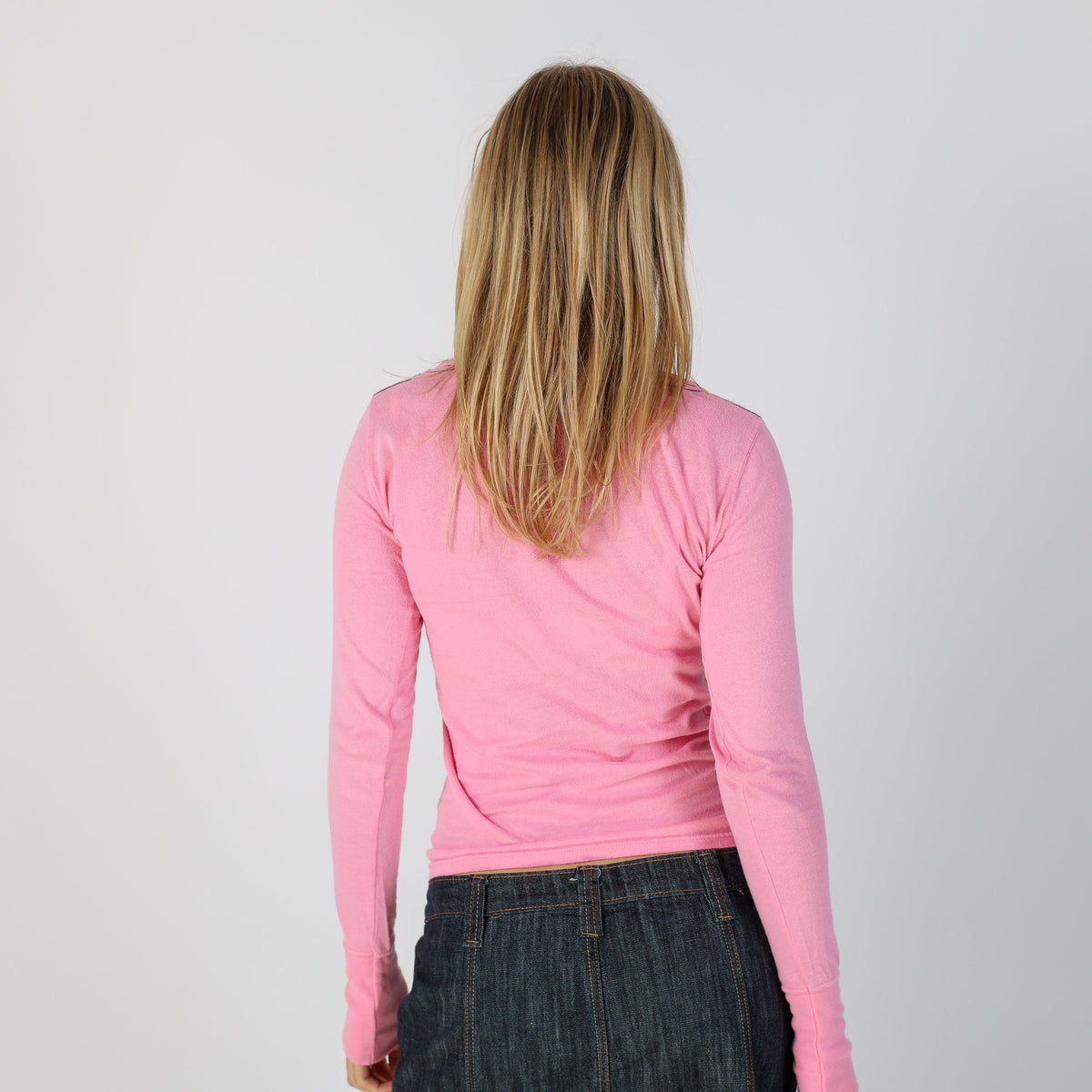 Pink Y2K Aeropostale Long Sleeve Top (S)