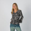 Grey Y2K Coconuda Shirt (S)