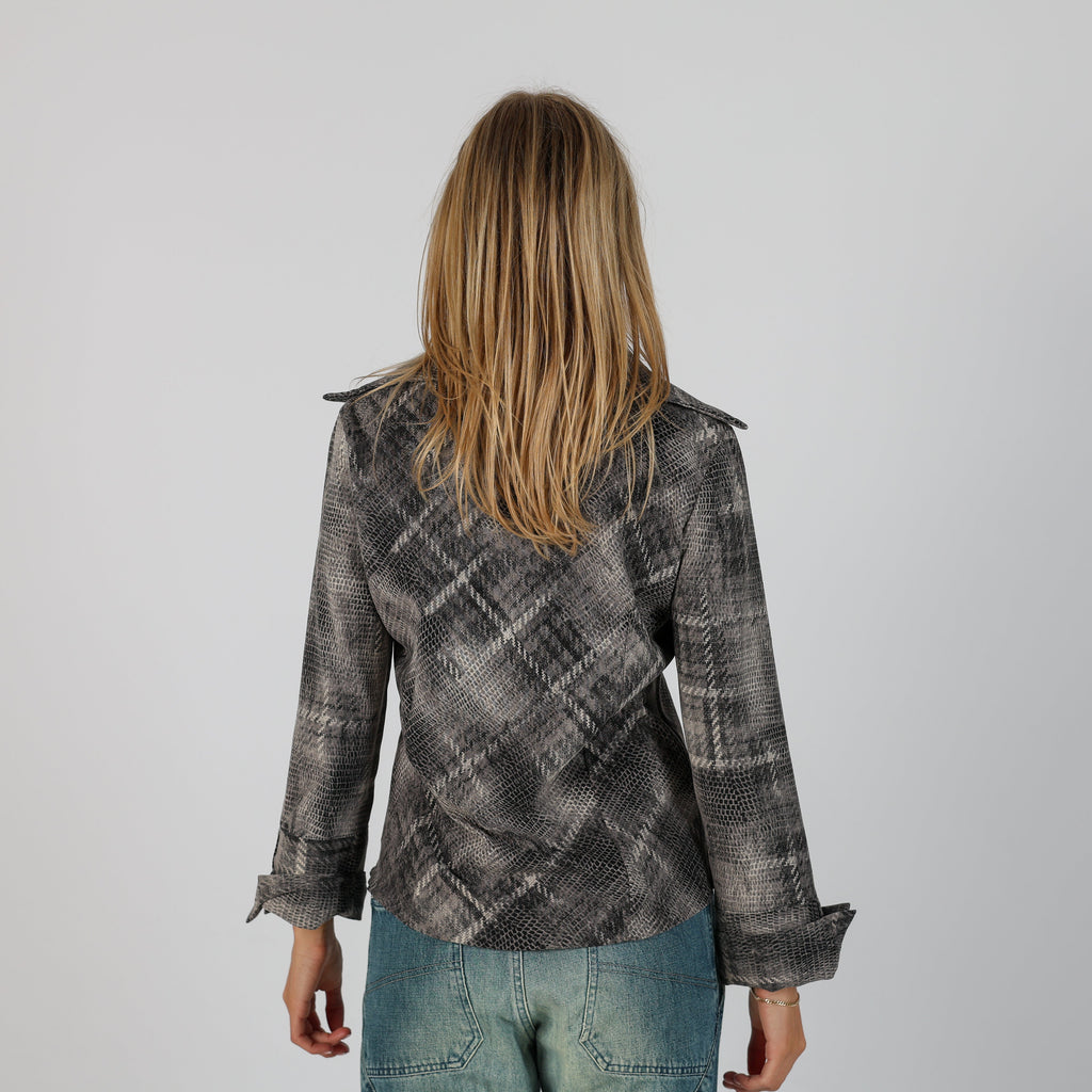 Grey Y2K Coconuda Shirt (S)