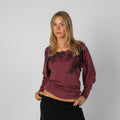 Pink Y2K Met Long Sleeve Top (S)