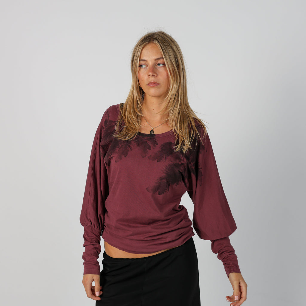 Pink Y2K Met Long Sleeve Top (S)