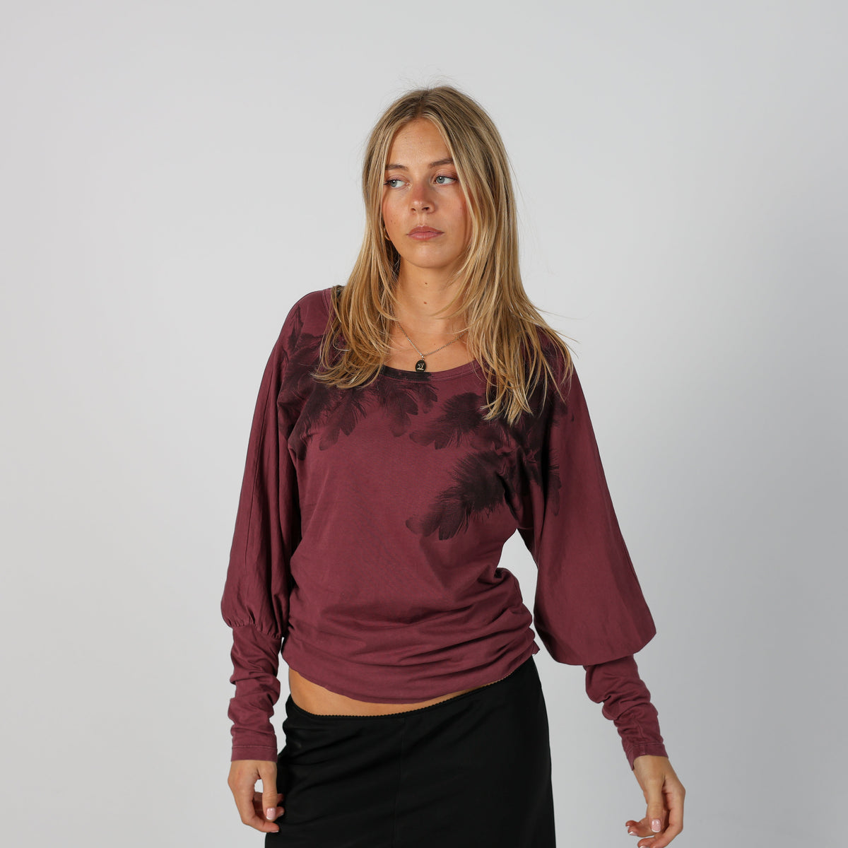 Pink Y2K Met Long Sleeve Top (S)
