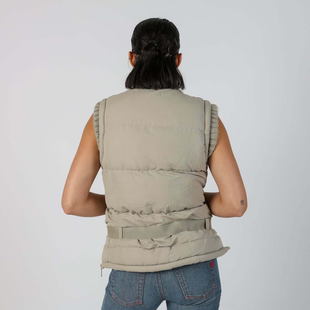 Beige Y2K Gilet (M)
