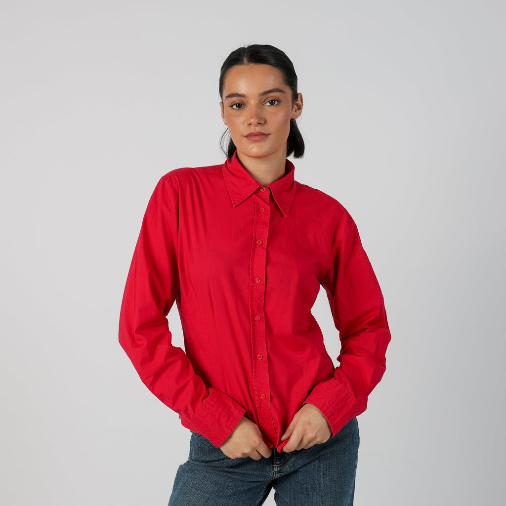 Red Y2K Project Shirt (M)